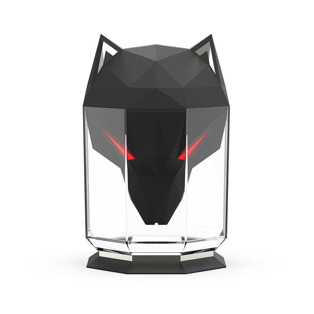 🌐War Wolf Air Humidifier Ultrasonic Air Diffuser Colorful Lights Humidifier Air Nano Spray Home Desktop Supplies